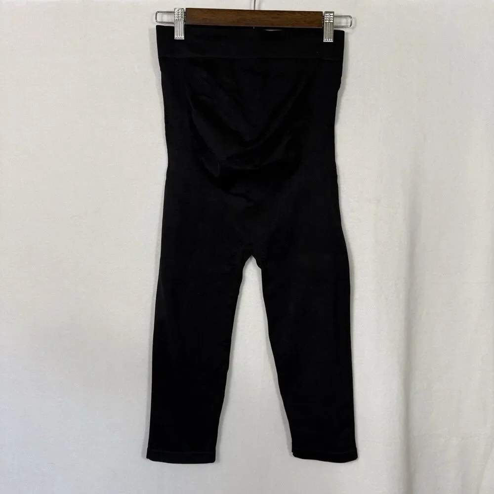 Bundle of 2 Blanqi Maternity Everyday Belly Support Cropped Leggings Size M - Picture 7 of 13